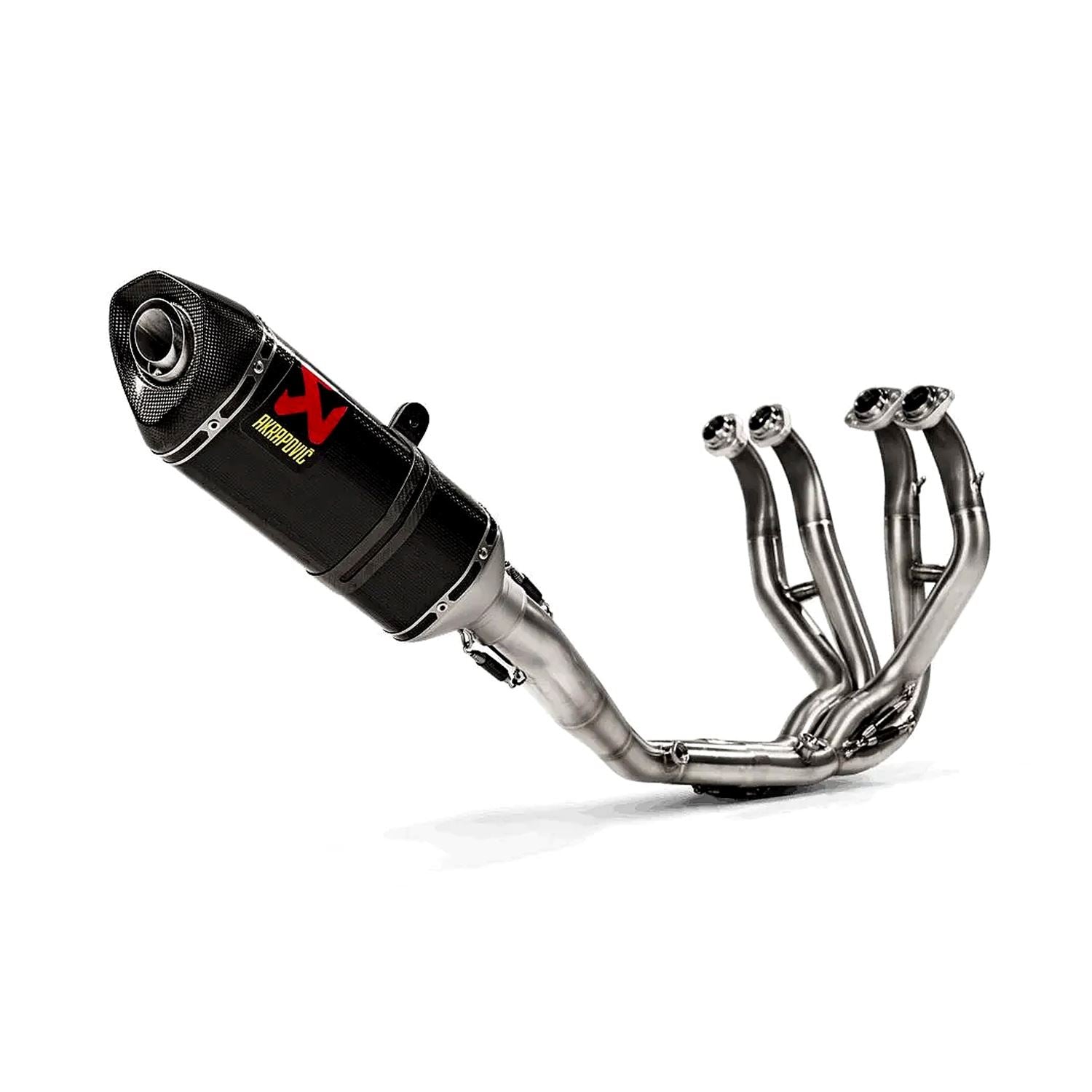 Akrapovic Carbon Fiber Racing Line Full Exhaust System For Kawasaki ZX-6 R 636 ABS Ninja KRT Edition 2023-2025